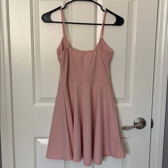 Missguided Petite Strappy Scuba Skater Dress - Picture 2 of 5